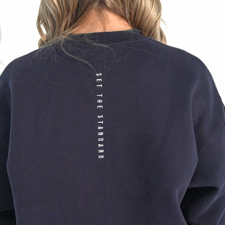 Crew Neck Sweater Navy