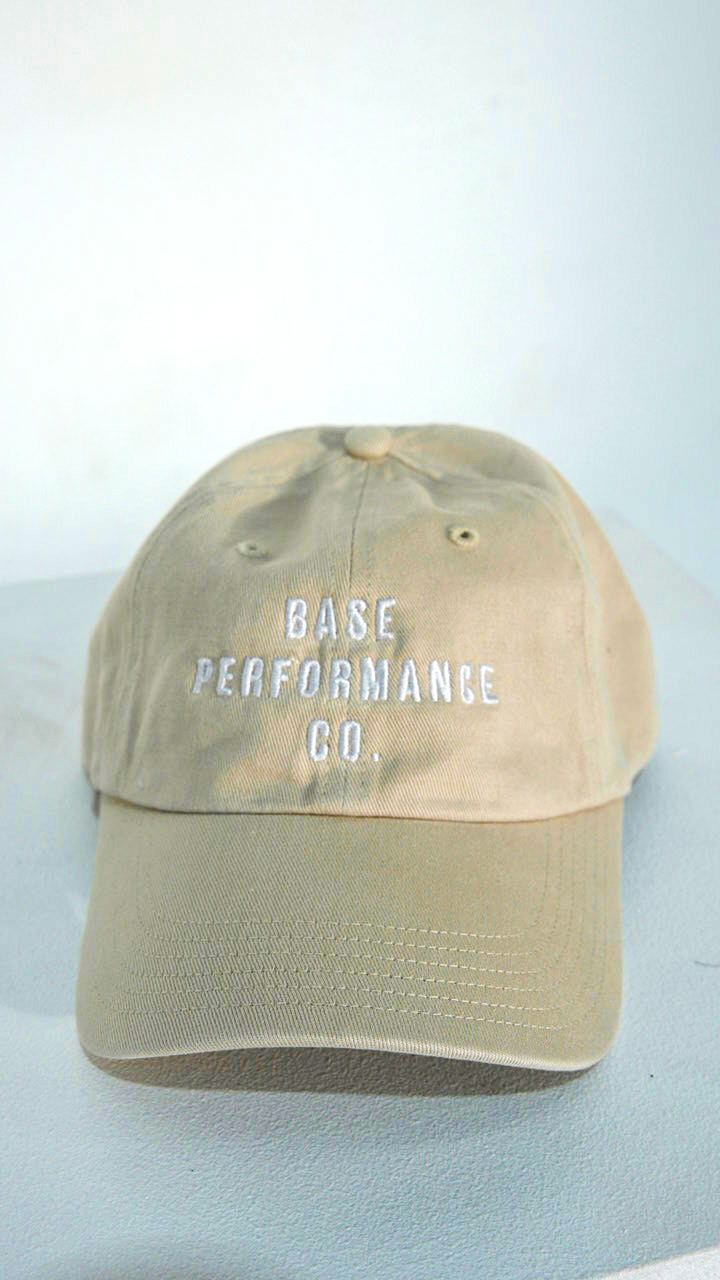 Beige Denim Cap