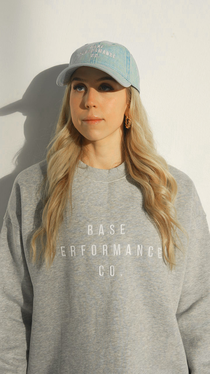 Crew Neck Sweater Grey