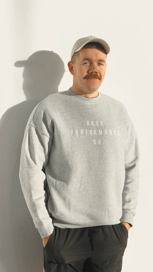 Crew Neck Sweater Grey